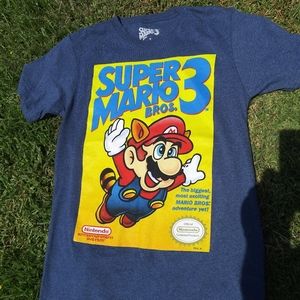 "Super Mario Brothers 3" Grey T-shirt
